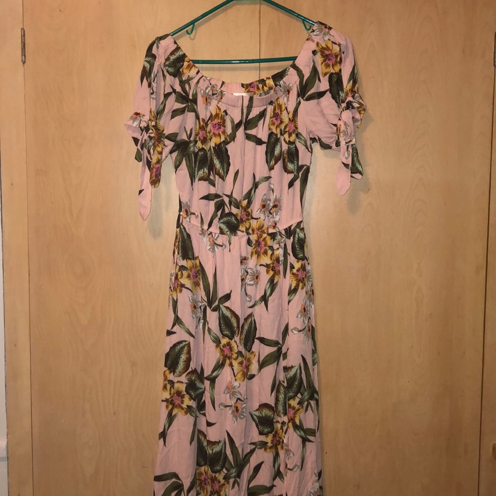 Floral maxi dress
